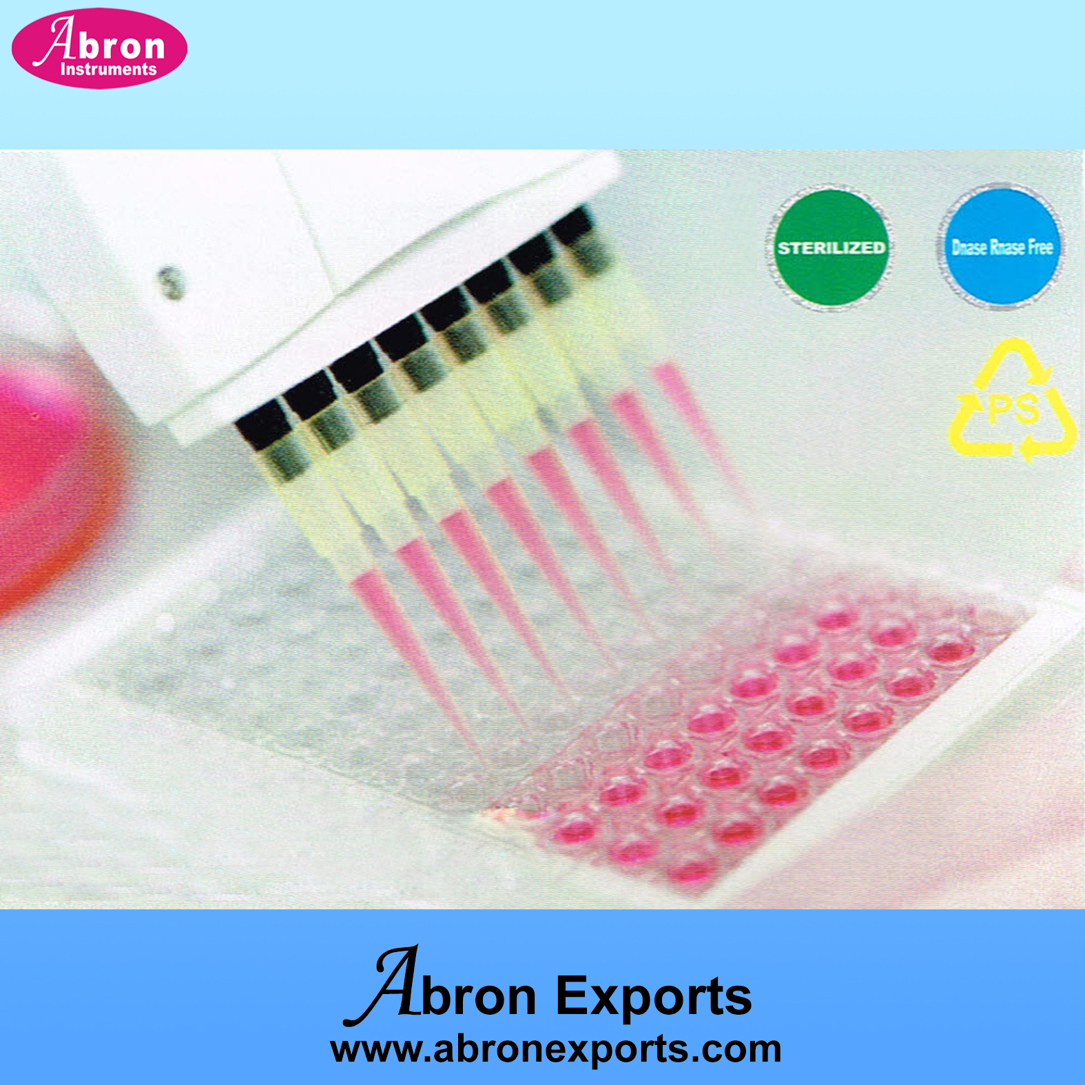 Elisa plates with 96 wells sterile disposable Pack of 100 single individually packed Abron ABM-2760E 